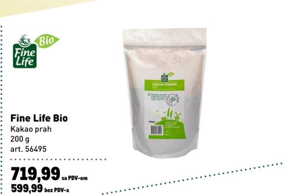 Fine Life Bio kakao prah