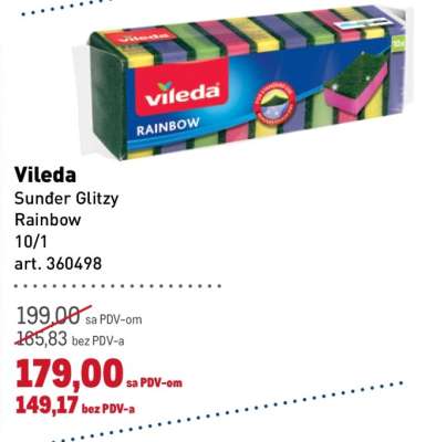 Vileda Sunder Glitzy Rainbow