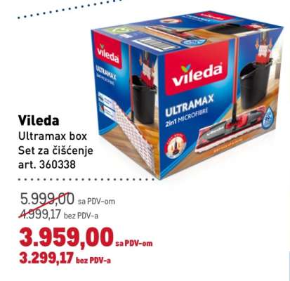 Vileda Ultramax box