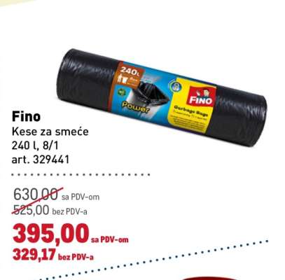 Fino kese za smeće