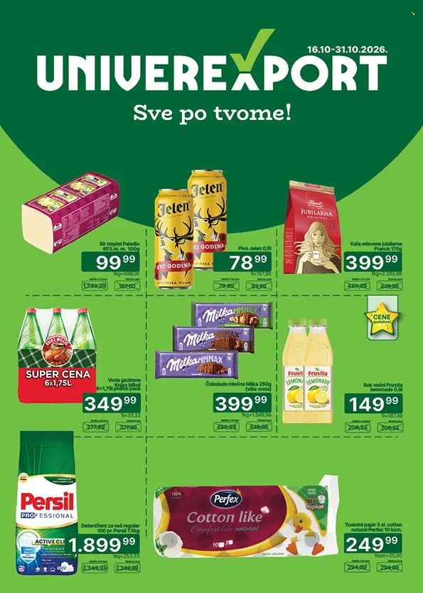 Univerexport katalog - 16.10.2026 - 31.10.2026. Stranica 1