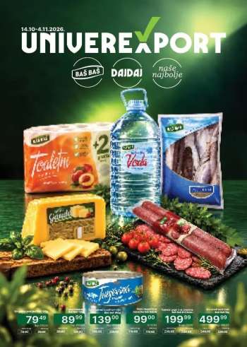 Univerexport katalog - 14.10.2026 - 04.11.2026.