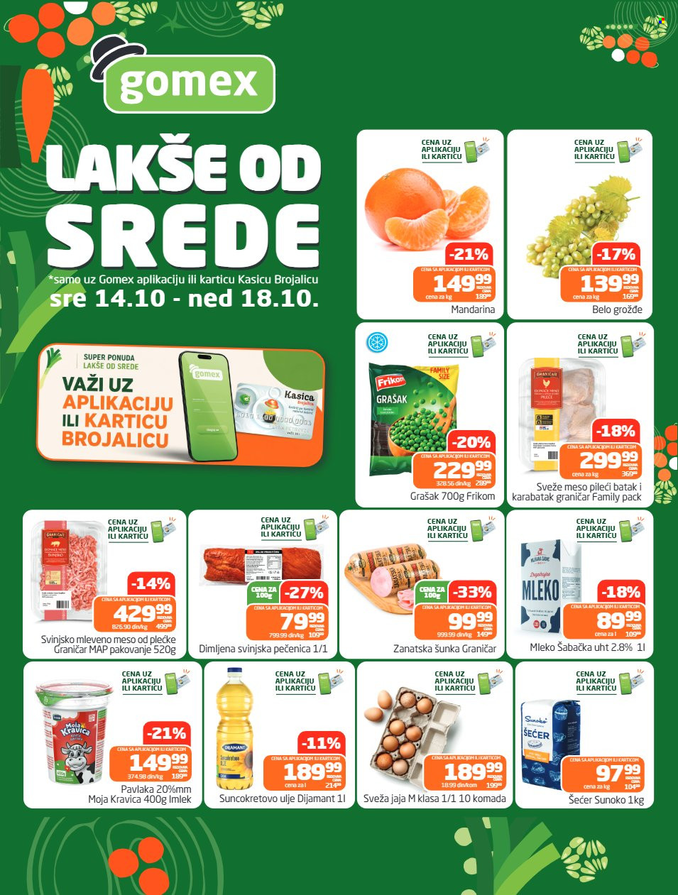 Gomex katalog - 14.10.2026 - 18.10.2026. Stranica 1