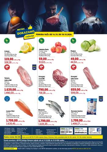 Metro katalog - 14.10.2026 - 18.10.2026.
