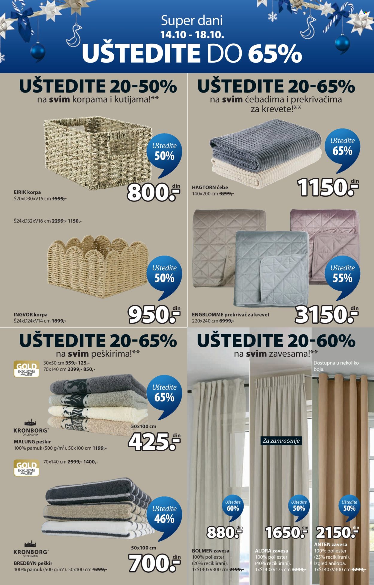 JYSK katalog - 14.10.2026 - 29.11.2026. Stranica 2