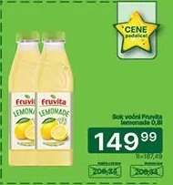 Sok voćni Fruvita limonade 0,8l