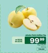 JABUKA ZLATNI DELISES 1kg