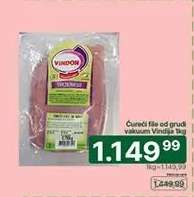 Ćureći file od grudi vakuum Vindija 1kg