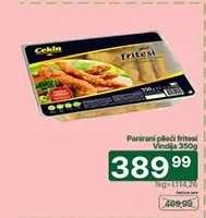 Panirani piloći fritesii Vindija 350g