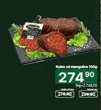 Kulen od mangulice 100g