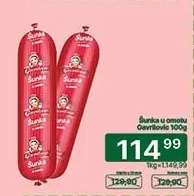 Šunka u omotu Gavrilović