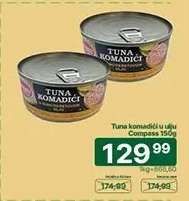 Tuna komadići u ulju Compass 150g