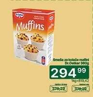 Směs na koláče mafiny Dr. Oetker