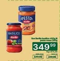 Sos Barilla basilico 400g ili pesto rosso 200g