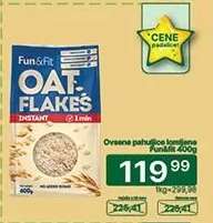 Ovsene pahuljice lomljene Fun&Fit 400g