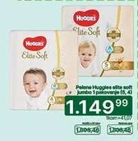 Pelene Huggies elite soft jumbo 1 pakovanje (5, 4)