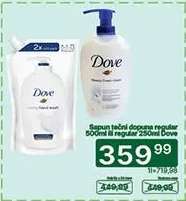 Šapun tečni doguna regular 500ml ili regular 250ml Dove
