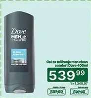 Gel za tuširanje men clean comfort Dove 400ml