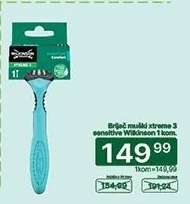 Brijač muški xtreme 3 sensitive Wilkinson 1 kom.