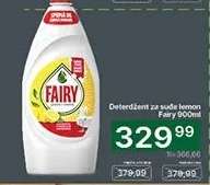 Deterdžent za sude lemon Fairy 900ml