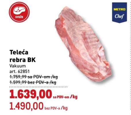 Teleća rebra BK