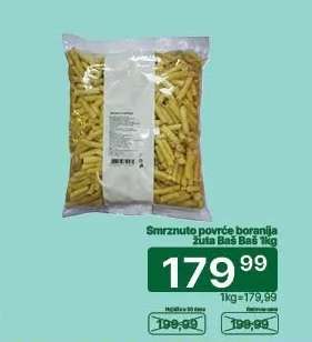 Smrznuto povrće boranija žuta Baš Baš 1kg