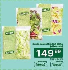 Sveža salata Baš Baš 200g