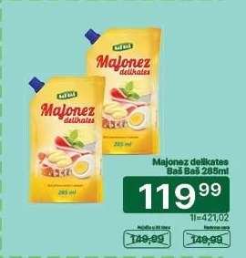 Majonez delikates Baš Baš 285ml