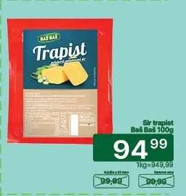 Sir trapist Baš Baš 100g