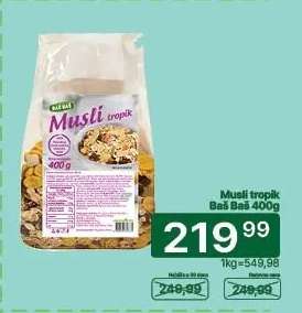 Musli tropik Baš Baš 400g