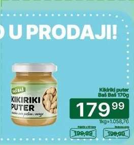 Kikiriki puter Baš Baš 170g
