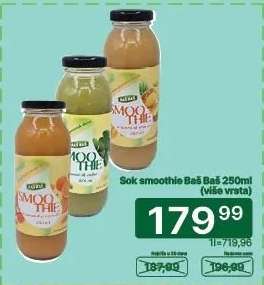 Sok smoothie Baš Baš 250ml