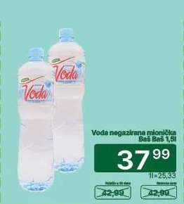 Voda negazirana mionička Baš Baš 1,5l