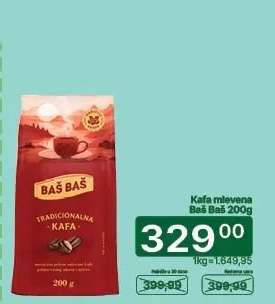 Kafa mlevena Baš Baš 200g