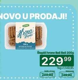 Štapići hrono Baš Baš 200g