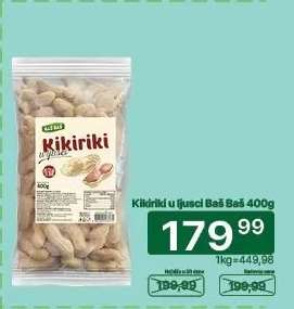 Kikiriki u ljusci Baš Baš 400g