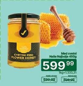 Med cvetni Naše Najbolje 450g