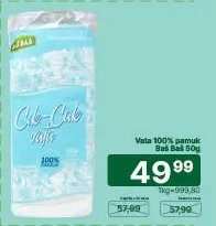 Vata 100% pamuk Baš Baš 50g