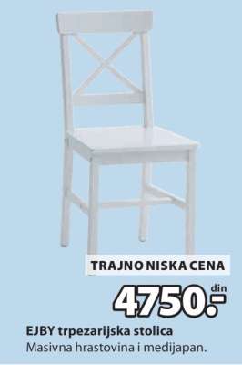 EJBY trpezarijska stolica