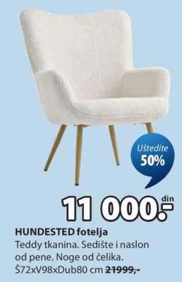 HUNDESTED FOTELJA