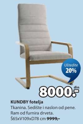KUNDBY fotelja