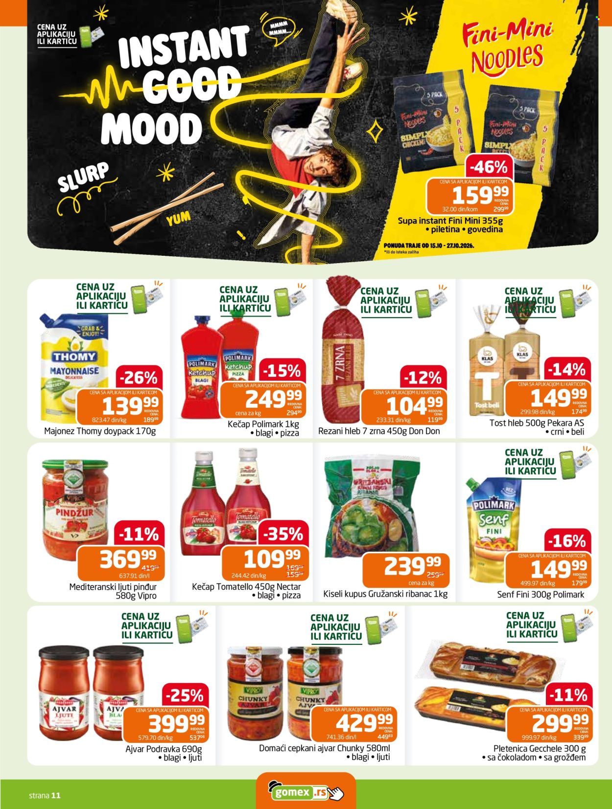 Gomex katalog - 15.10.2026 - 28.10.2026. Stranica 11