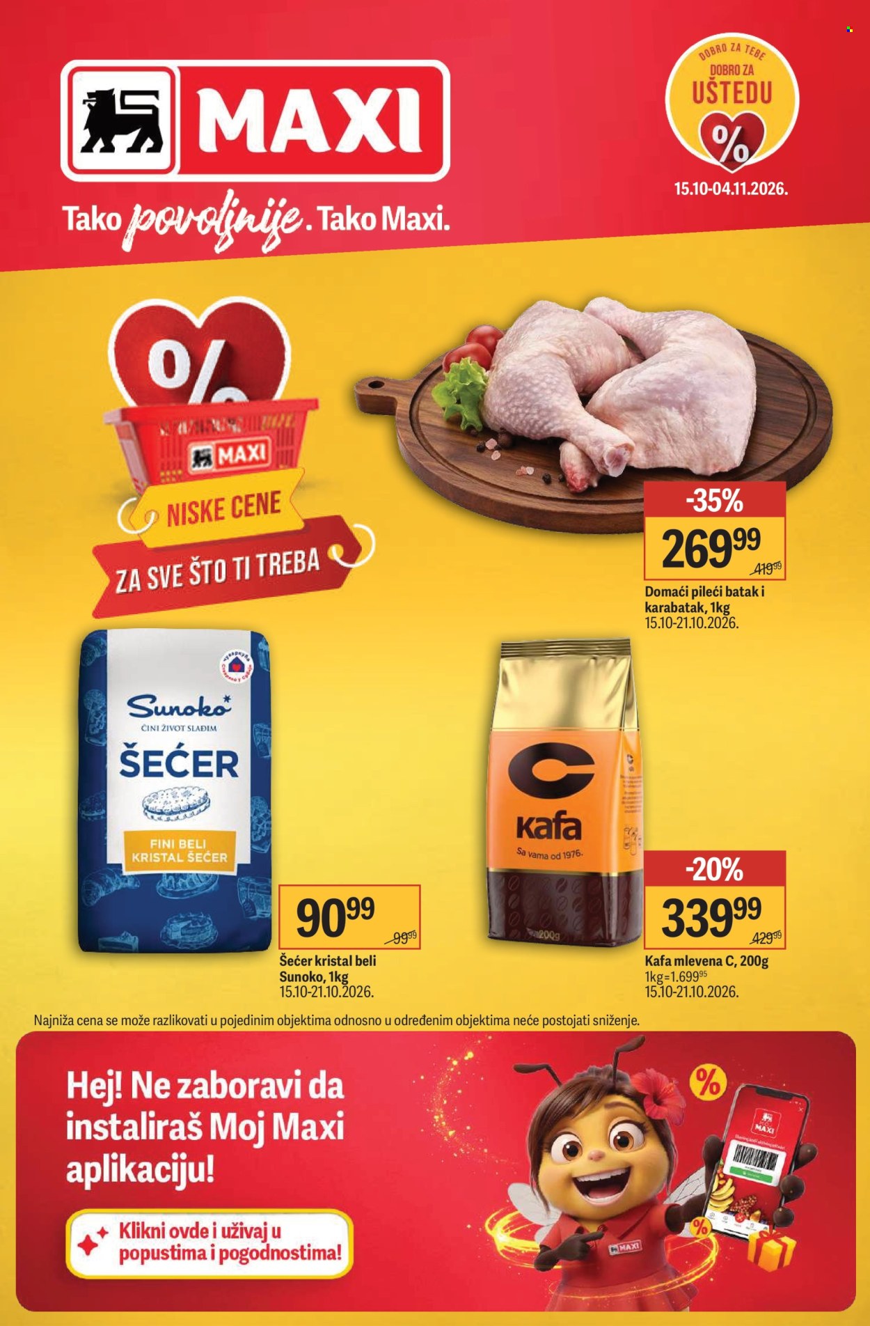 Maxi katalog - 15.10.2026 - 04.11.2026. Stranica 1