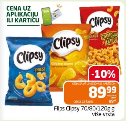 Flips Clipsy 70/80/120 g