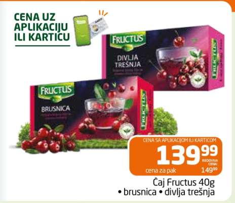 Čaj Fructus 40g