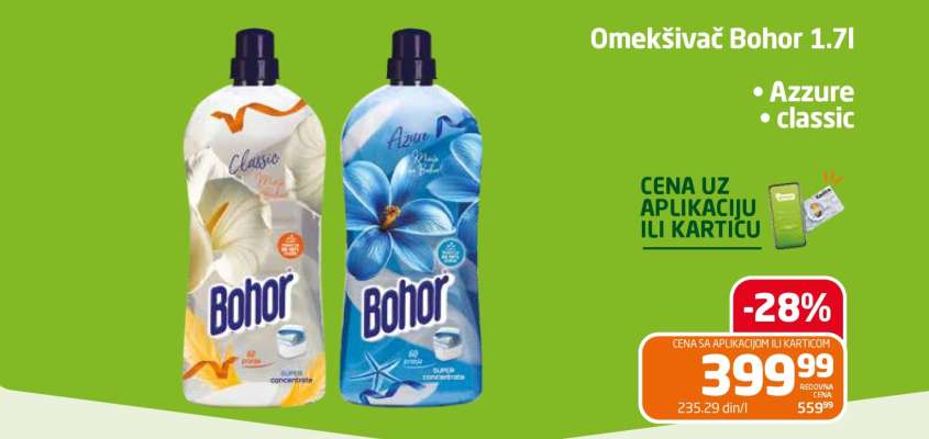 Omekšivač Bohor 1.7l