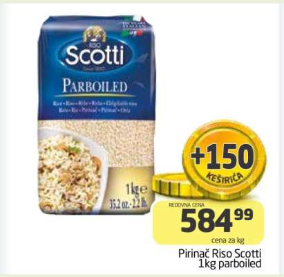 Pirinač Riso Scotti 1kg parboiled