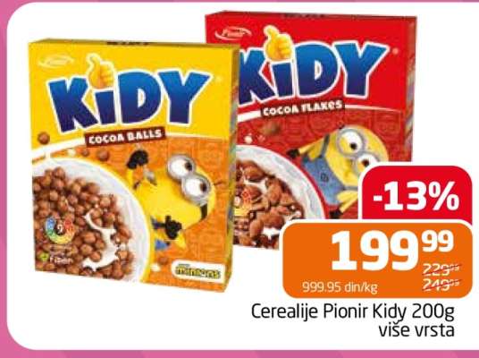 Cerealije Pionir Kidy 200g