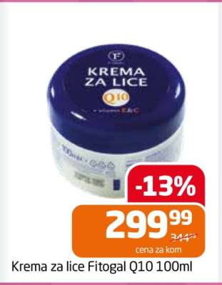 Krema za lice Fitogal Q10 100ml