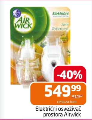 Električni osveživač prostora Airwick